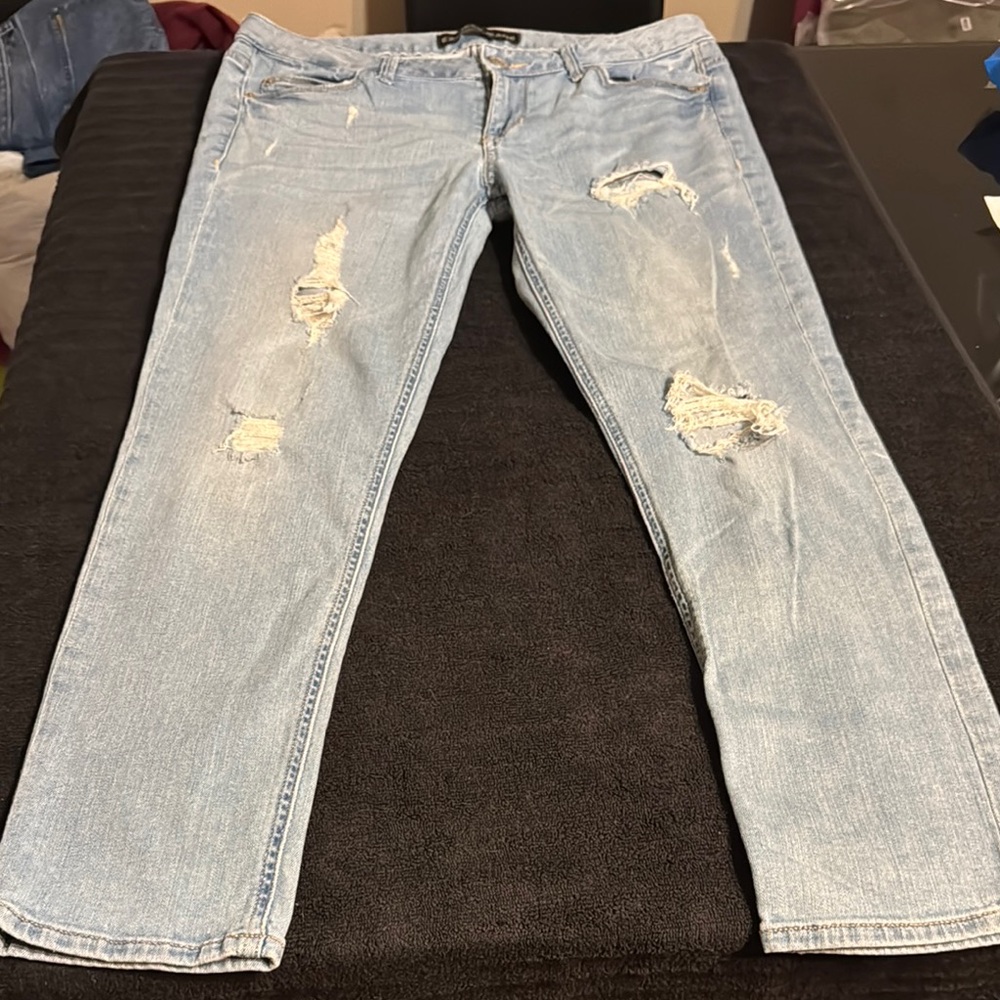 Express Light Blue Denim Jeans